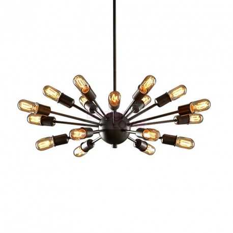 Industrial Vintage Sputnik Chandelier 18 Lights By Rh Design Industrial Vintage Edison 4 Filament Bulbs Pendant Lamp