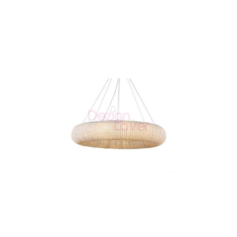 Rh Halo Crystal Round Chandelier Design By Restoration Hardware An Rh Crystal Halo Round Chandelier Loading Zoom