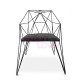Chaise design EAT star wire