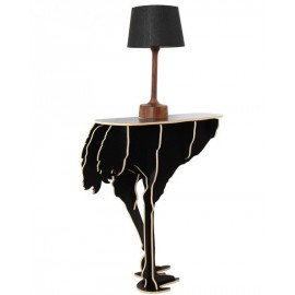 Diva ostrich console table