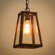 Filament Industrial Loft pendant lamp