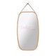 Miroir strap forme rectangulaire