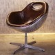 Swan AluminiumReveted Industrial style chair