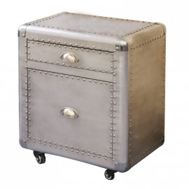 Dakar Aluminum Industrial style Coffee Side Table