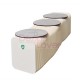 Flexible Expanding Paper bench H28cm in white