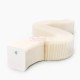 Flexible Expanding Paper bench H28cm in white