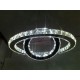 Suspension en cristal LED design Circle 2 ring