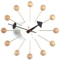Nelson ball clock natural on sale