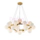 Suspension LED design Mimosa forme ronde