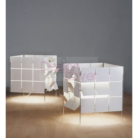 Lampe de table design cubrik