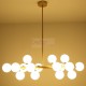 Suspension LED design Mimosa forme ronde