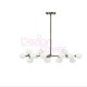 Suspension LED design Mimosa forme ronde