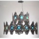 Chandelier lustre LED design Vivre Rectangulaire