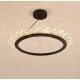 Chandelier lustre moderne LED Prometheus III en cristal