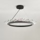 Chandelier lustre moderne LED Prometheus III en cristal