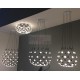 Mesh LED ceiling lamp