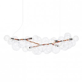 LONG BUBBLE CHANDELIER