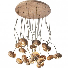 Chandelier LED design Cluster Flower Petal