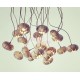 Wooden Flower Petal LED Cluster Chandelier