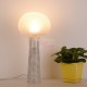 Lampe de table LED design Bella Carrara Marble