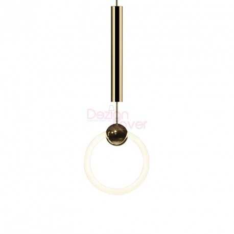 Brass Ring Pendant Light ring pendant lamp