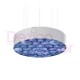 Suspension LED design Spiro Blanche