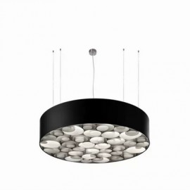 Spiro LED pendant lamp Black