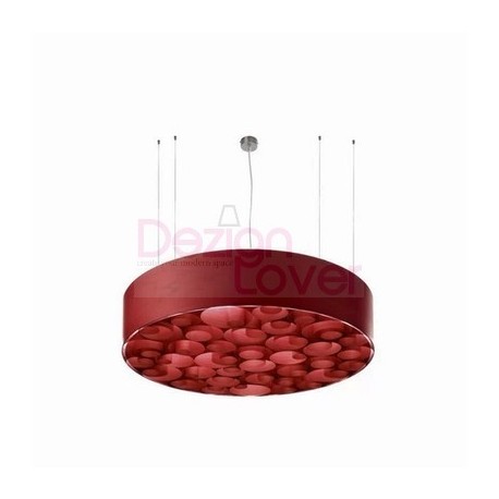 Suspension LED design Spiro Noir