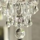 Clarissa Crystal Drop small Round Chandelier