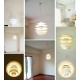 Snowball pendant lamp