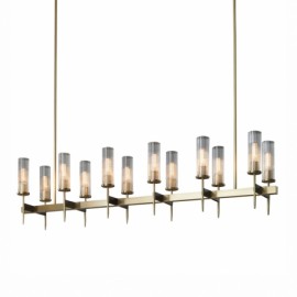 CHANDELIER design RH ALOUETTE LINEAR