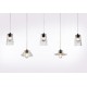 Suspension design Pressed glass 