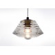 Pressed Glass pendant lamp