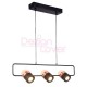 Suspension LED design LING 3 lampes