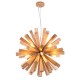 Suspension en bois design Firework