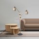Riddle floor lamp double