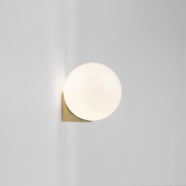 Brass Architectural Wall Lamp Single