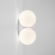 Brass Architectural Wall Lamp Double