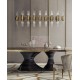 Suspension contemporaine Tycho Rectangular