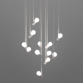 Bird cluster chandelier