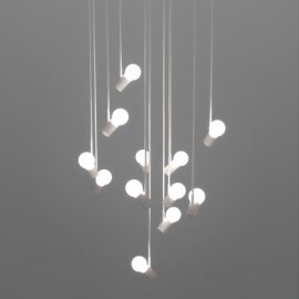 Chandelier cluster design bird