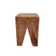 Tabouret/table d'appoint style ST04 backenzahn en bois teak