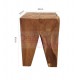 Tabouret/table d'appoint style ST04 backenzahn en bois teak