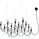 Chandelier lustre design Lightness