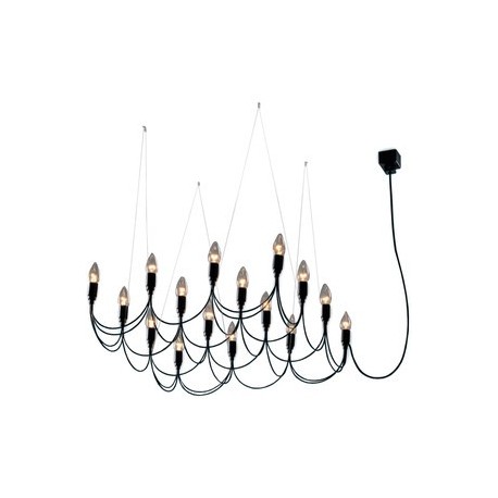 Chandelier lustre design Lightness