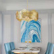 Suspension Lily Pad Brass