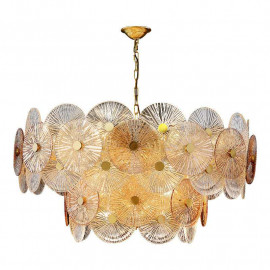Lily Pad Glass Chandelier Two