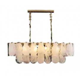 Leon Rectangular Chandelier 2 Tiers Luxury Lighting