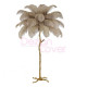 Ostrich Feather Palm Tree Floor Lamp
