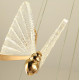 Suspension papillon en acrylique